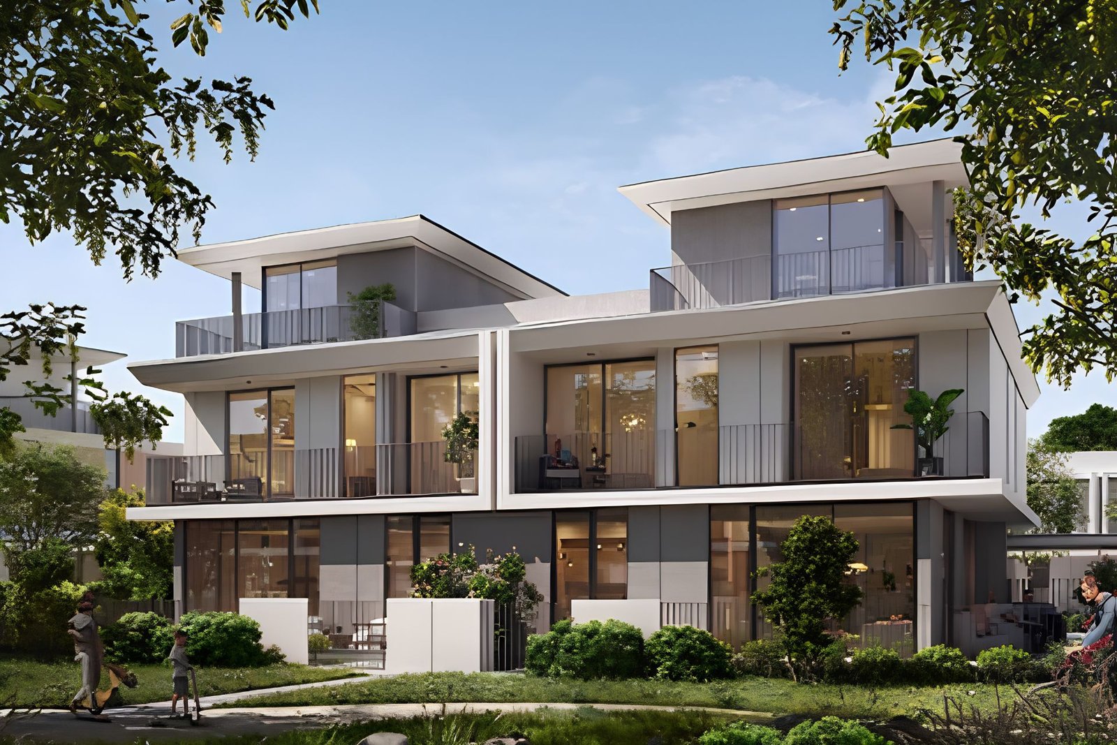 twin villas clusters